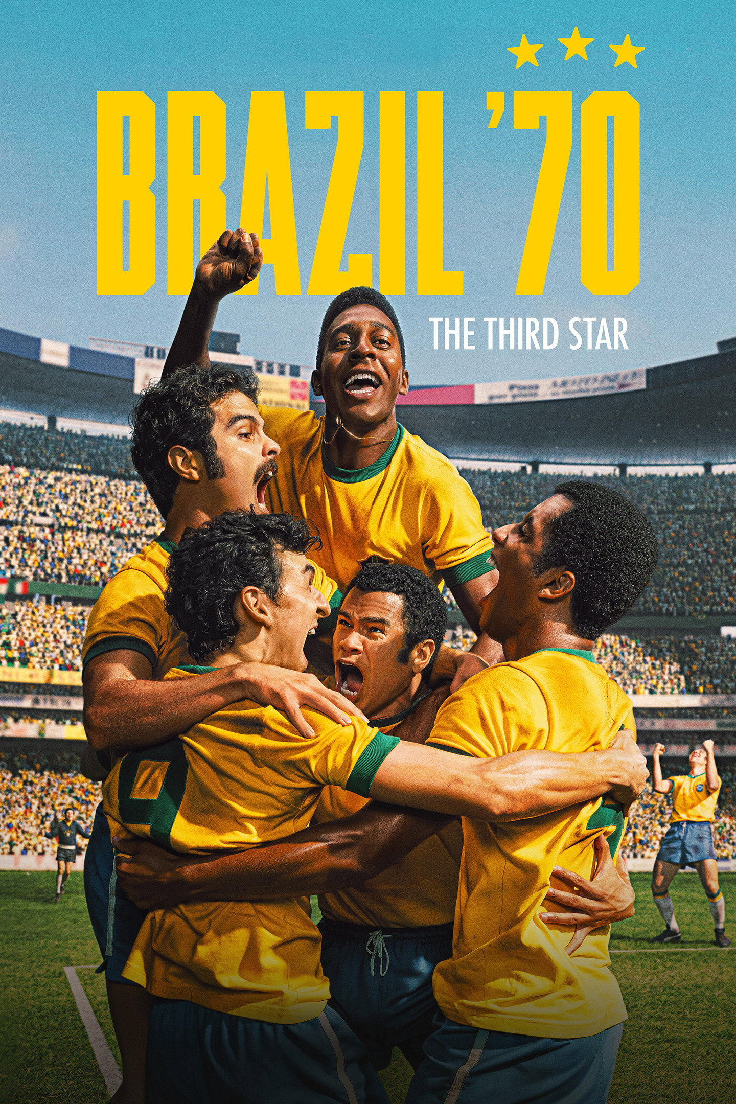 Poster phim Brazil 1970: Ngôi Sao Thứ Ba trên Phim Mới