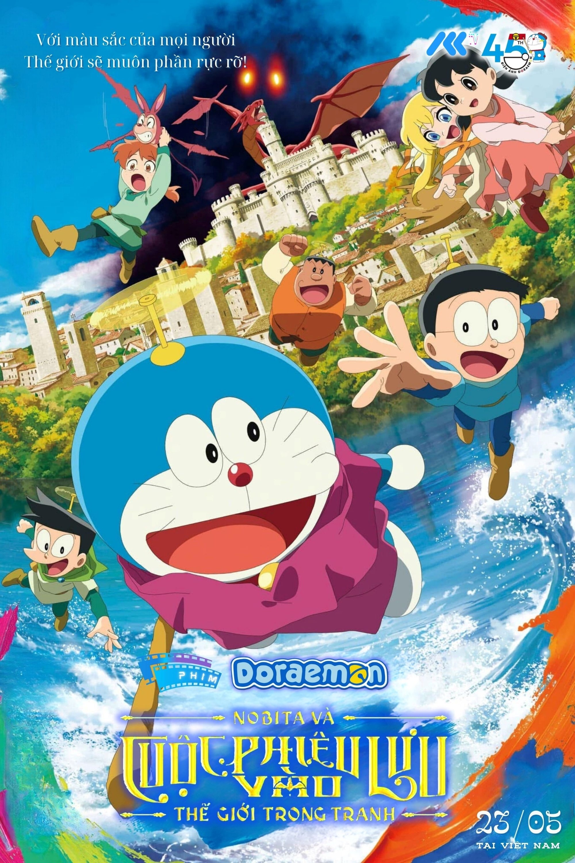 Xem Phim Doraemon: Nobita Và Cuộc Phiêu Lưu Vào Thế Giới Trong Tranh Vietsub HD Online