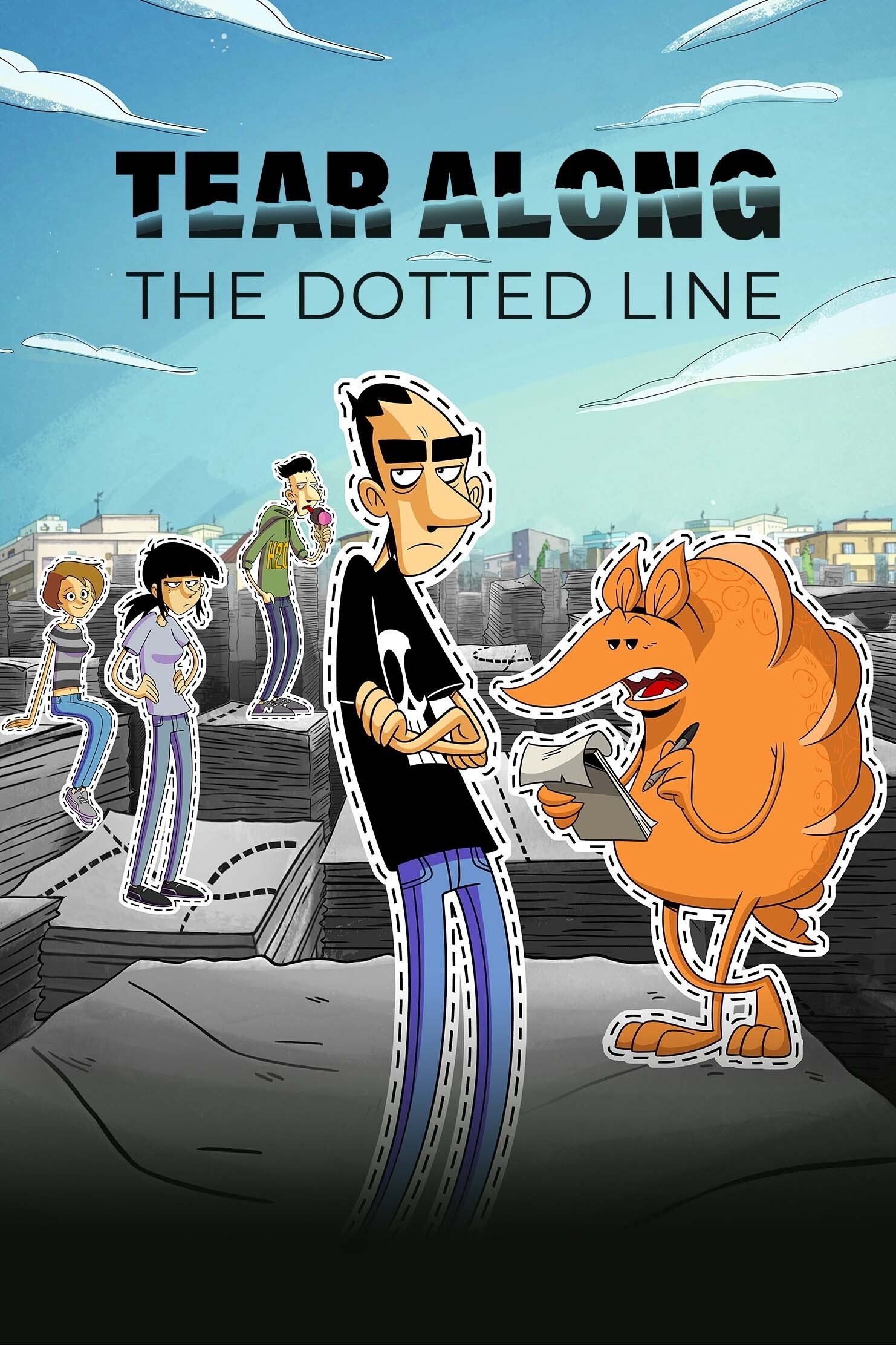 Poster phim Vết Xé Theo Đường Kẻ (Strappare lungo i bordi) trên Phim Mới